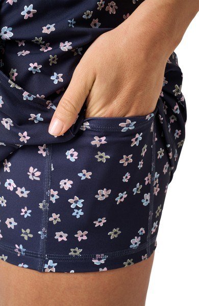 Travis Mathew Moveknit Game Set Match jupe-short femme, navy blazer multi
