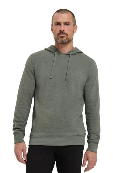 Travis Mathew Cloud Wafle sweat-shirt homme, dark olive