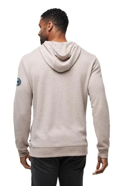 Travis Mathew Cloud Wafle sweat-shirt homme, oxford tan