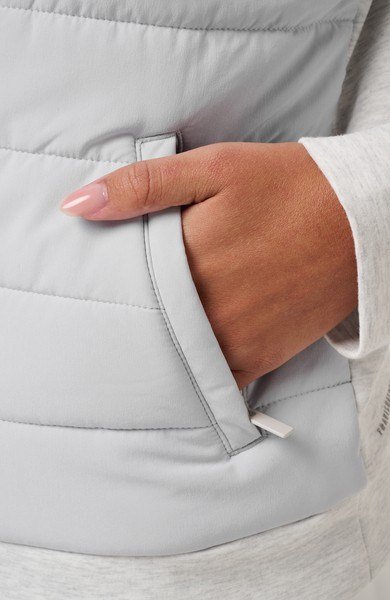 Travis Mathew Skyloft Soft Espresso Martini veste femme, heather light grey