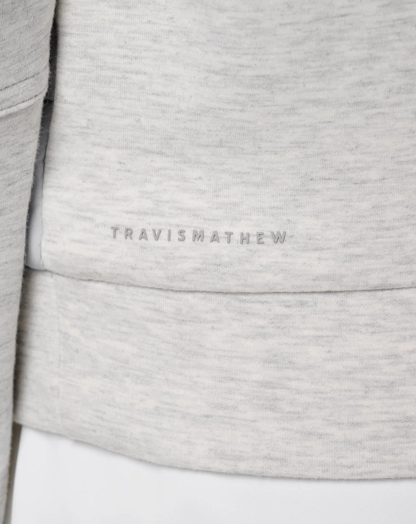 Travis Mathew Skyloft Soft Espresso Martini veste femme, heather light grey