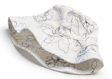 Travis Mathew Island Sol chapeau femme, white denim multi