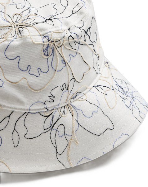 Travis Mathew Island Sol chapeau femme, white denim multi