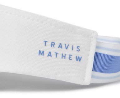 Travis Mathew Pathfinder visière femme, blanche