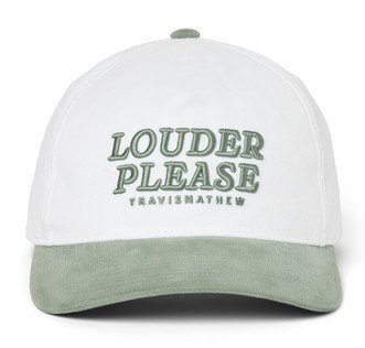 Travis Mathew Louder Please casquette homme, blanche