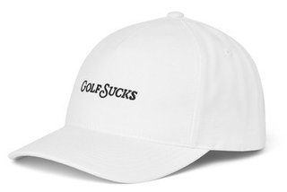 Travis Mathew Golf Sucks casquette homme, blanc
