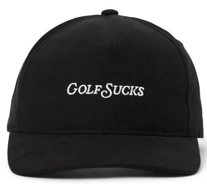 Travis Mathew Golf Sucks casquette homme, noir