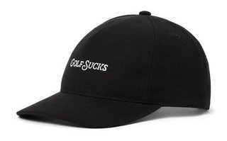 Travis Mathew Golf Sucks casquette homme, noir