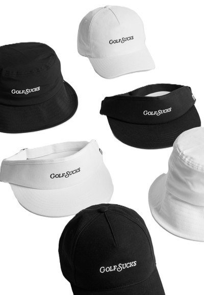 Travis Mathew Golf Sucks casquette homme, noir