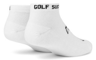 Travis Mathew Golf Sucks Ankle chaussettes de golf unisexe, blanc