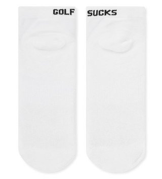 Travis Mathew Golf Sucks Ankle chaussettes de golf unisexe, blanc