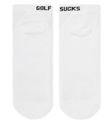 Travis Mathew Golf Sucks Ankle chaussettes de golf unisexe, blanc