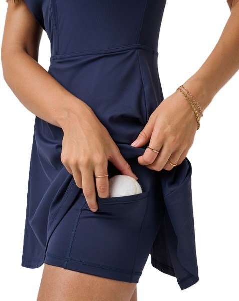 Travis Mathew Moveknit Sleeveless robe femme, navy blazer