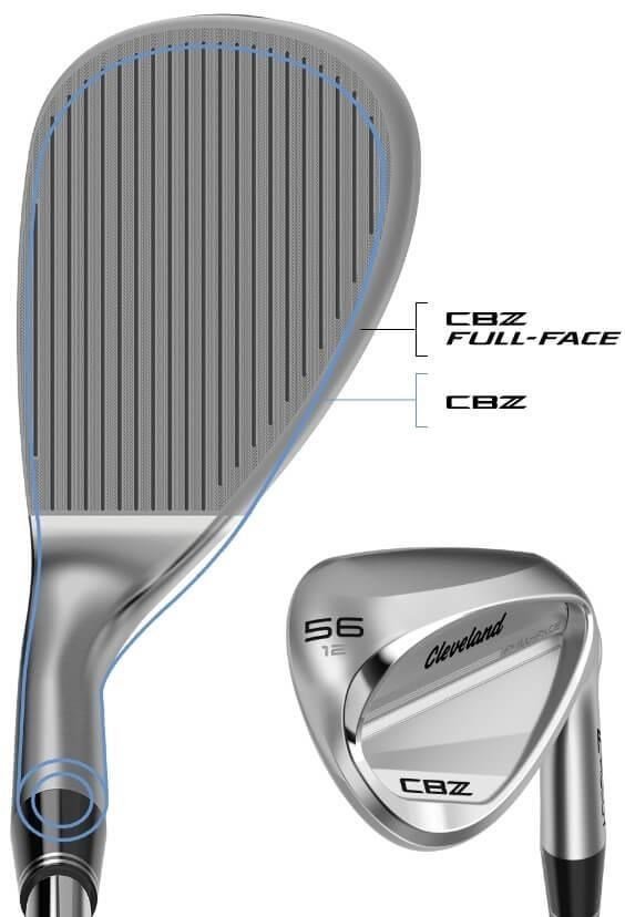 Cleveland CBZ Tour Satin Full Face wedge, acier