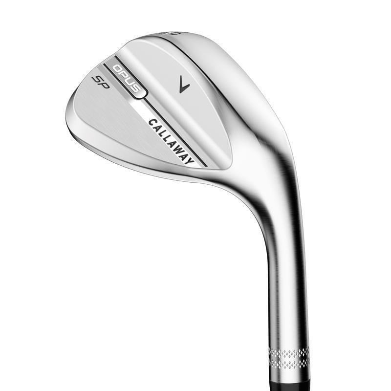 Callaway Golf Opus SP Chrome wedge homme, acier, MLH, 56-12 XG, S200, DG 120, +0,5", GP Tour Velvet Midsize