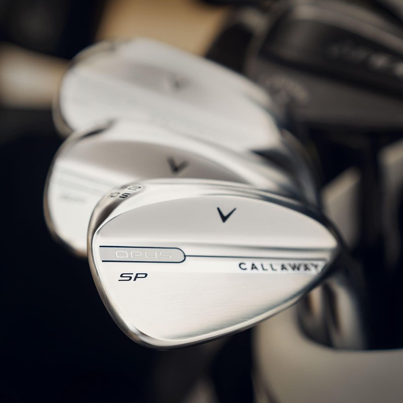 Callaway Golf Opus SP Chrome wedge homme, acier, MLH, 56-12 XG, S200, DG 120, +0,5", GP Tour Velvet Midsize