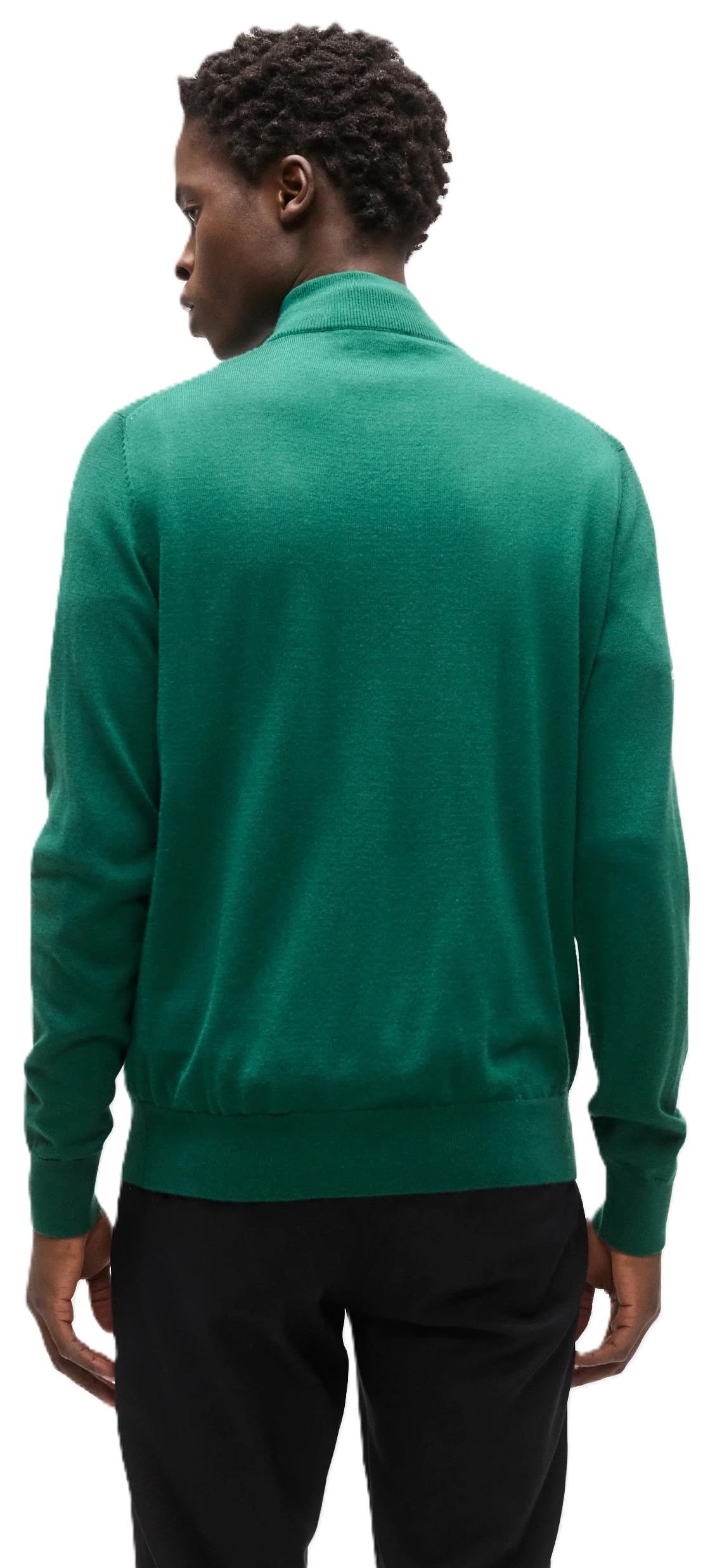 Callaway 1/4 Zip Mock pull homme, deep galapagos green