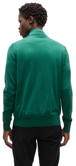Callaway 1/4 Zip Mock pull homme, deep galapagos green
