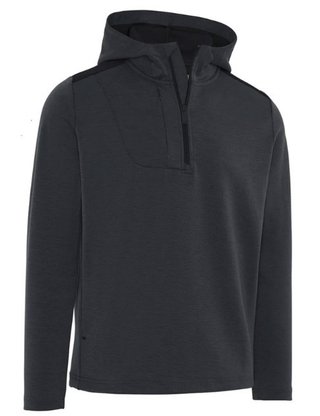 Callaway Soft Touch 1/4 Zip Premium hoodie homme, black heather