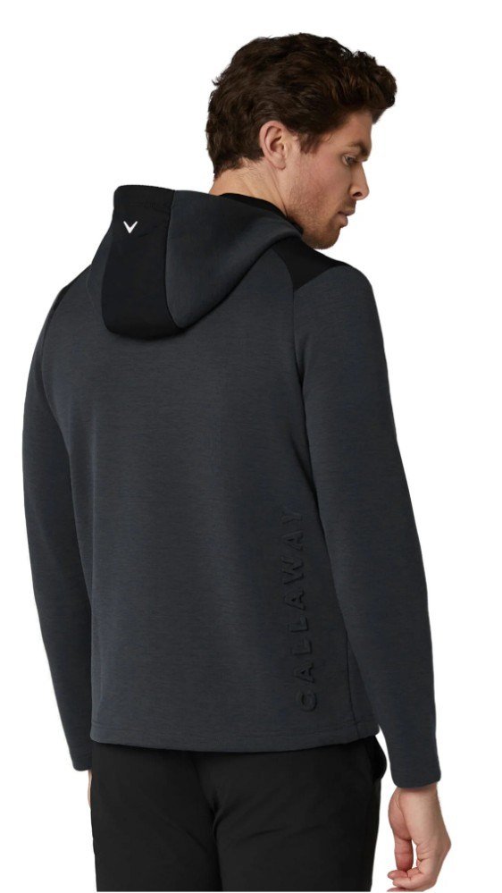 Callaway Soft Touch 1/4 Zip Premium hoodie homme, black heather