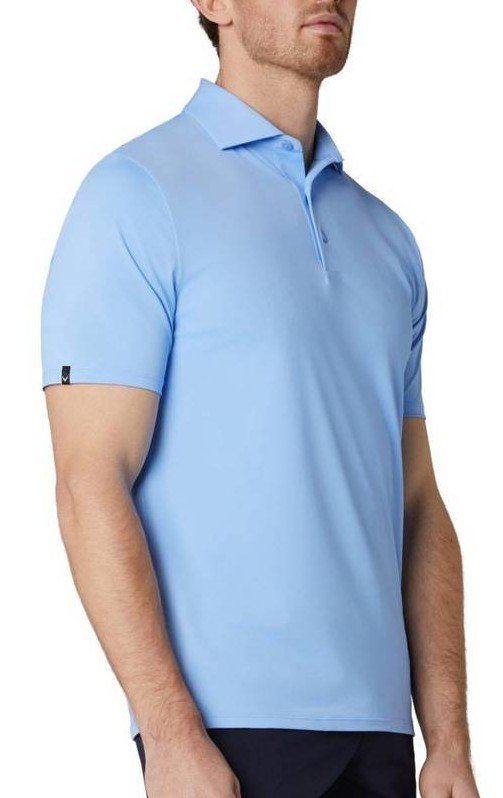 Callaway Premium Solid Cooling polo homme, vista blue