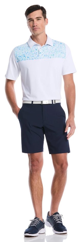 Callaway Driving Range Engineered Print polo homme, blanc