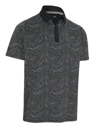 Callaway Hex Marble polo homme, caviar