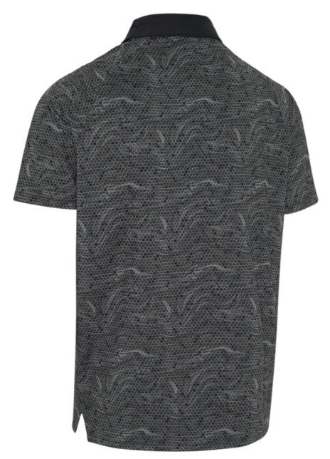 Callaway Hex Marble polo homme, caviar