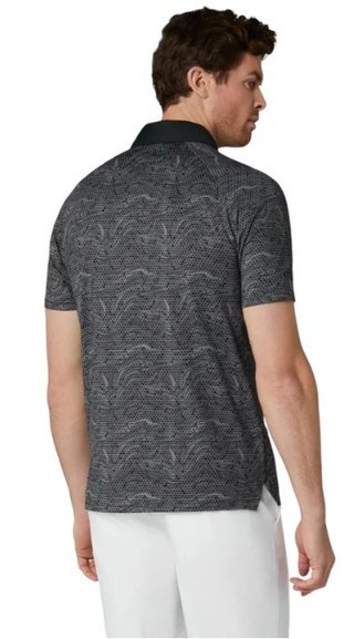 Callaway Hex Marble polo homme, caviar