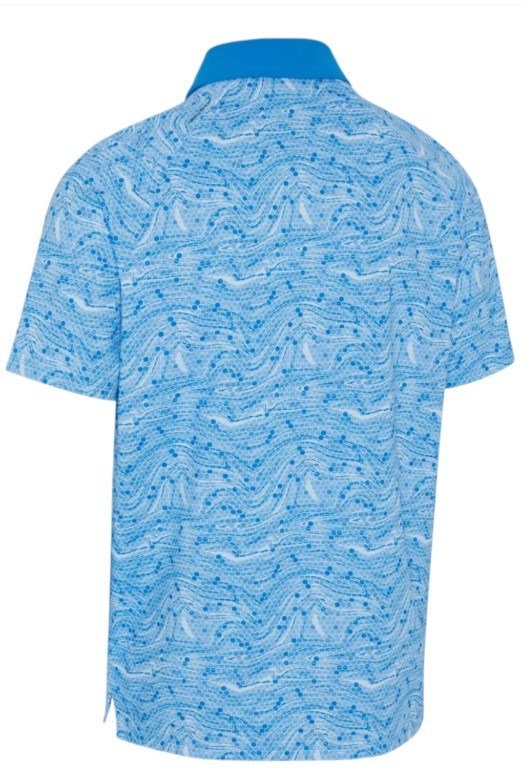 Callaway Hex Marble polo homme, brilliant blue