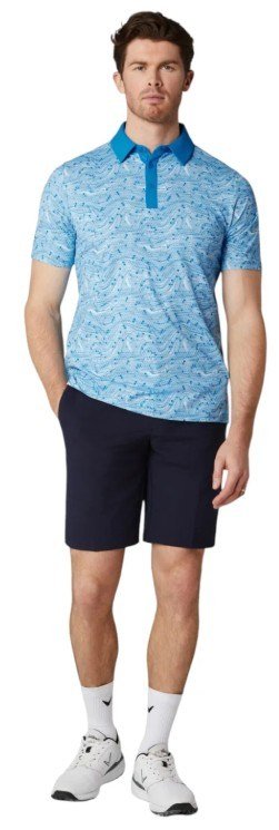 Callaway Hex Marble polo homme, brilliant blue