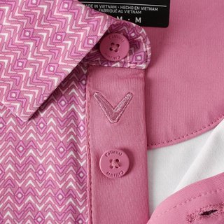 Callaway Timeless Chev polo homme, rose bouquet