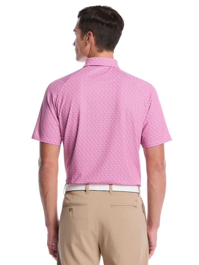 Callaway Timeless Chev polo homme, rose bouquet
