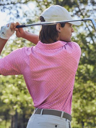 Callaway Timeless Chev polo homme, rose bouquet