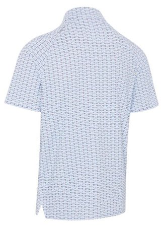 Callaway Albatross Geo Print polo homme, bright white