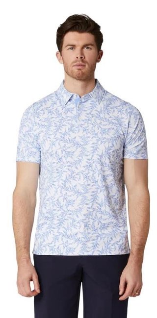 Callaway Chev Botanical polo homme, vista blue