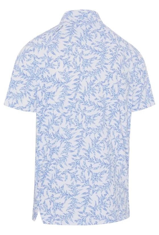 Callaway Chev Botanical polo homme, vista blue