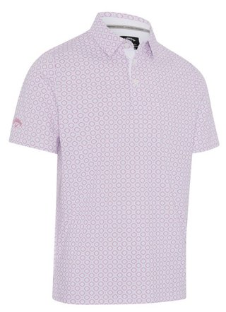 Callaway Club Print polo homme, blanc