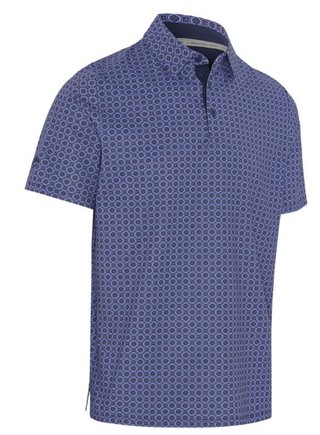Callaway Club Print polo homme, peacoat