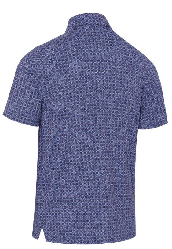 Callaway Club Print polo homme, peacoat