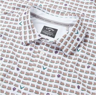 Callaway One Pimento polo homme, bright white