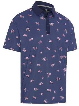 Callaway Azalea Gingham polo homme, peacoat