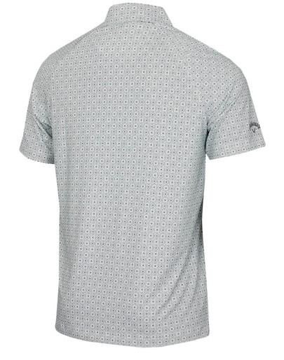 Callaway Foulard Printed polo homme, bright white