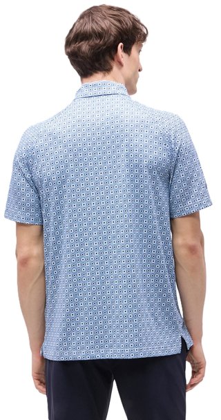 Callaway Foulard Printed polo homme, peacoat