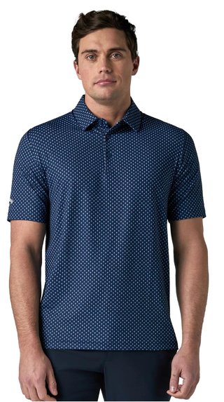 Callaway Trademark Golf Printed polo homme, peacoat