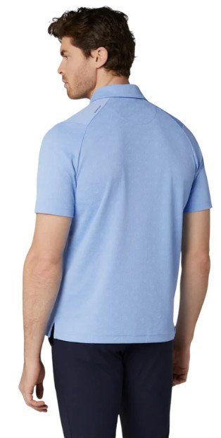 Callaway Odyssey Ventilated Jacquard polo homme, vista blue