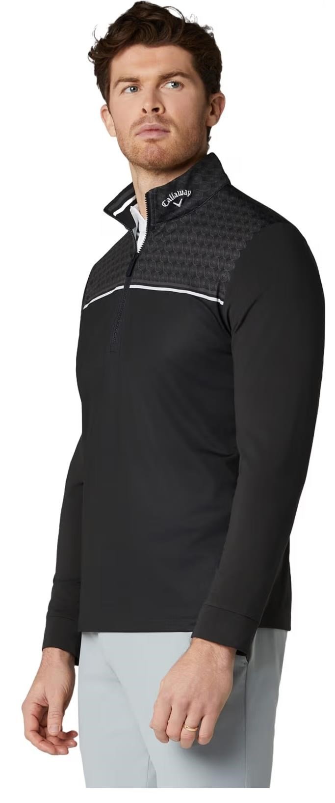 Callaway Odyssey Printed Block sweatshirt homme, caviar