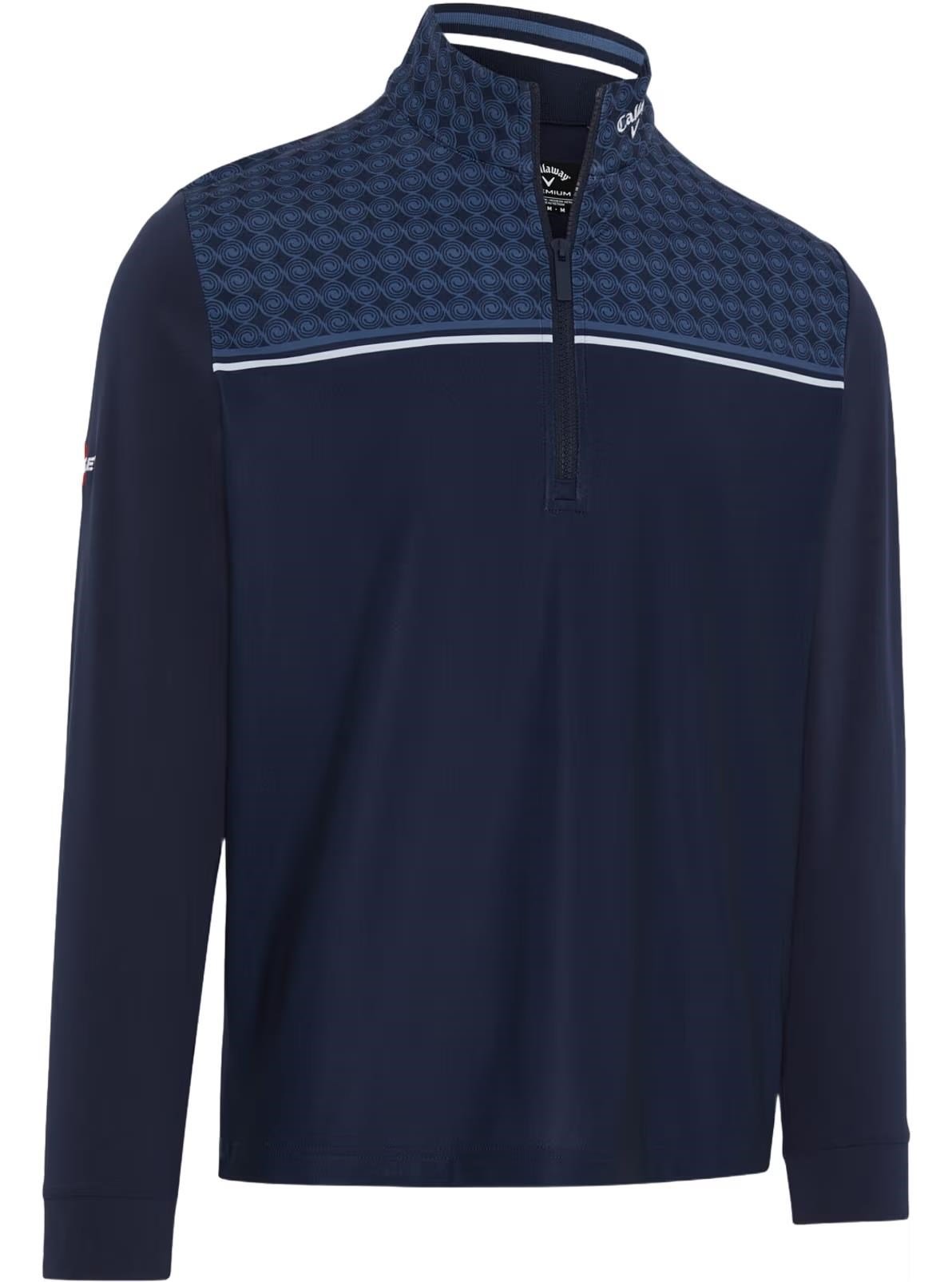 Callaway Odyssey Printed Block sweatshirt homme, peacoat