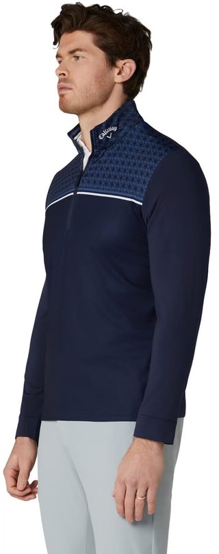 Callaway Odyssey Printed Block sweatshirt homme, peacoat