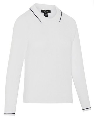 Callaway Collared pull femme, brilliant white